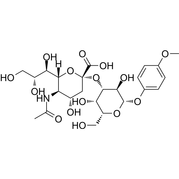 Neu5Acα(2-3)Galβ MP glycoside (Neu5Ac alpha(2-3)Gal beta MP glycoside) 159922-54-0